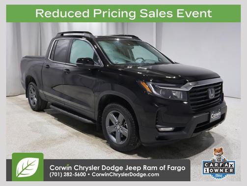 Crystal Black Pearl 2023 Honda Ridgeline RTL