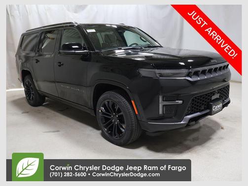 High Gloss Black 2026 Jeep Grand Wagoneer L Summit Obsidian 4x4