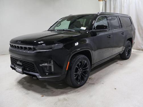 High Gloss Black 2026 Jeep Grand Wagoneer L Summit Obsidian 4x4
