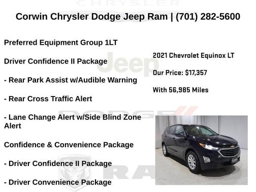 Midnight Blue Metallic 2021 Chevrolet Equinox 1LT
