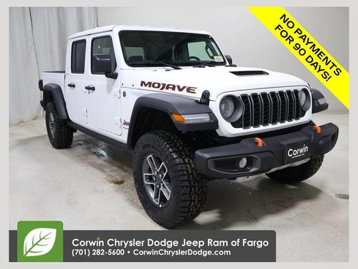 Bright White Clearcoat 2026 Jeep Gladiator Mojave 4x4