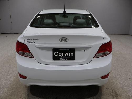 Century White 2017 Hyundai Accent SE
