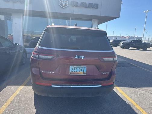 Velvet Red Pearlcoat 2022 Jeep Grand Cherokee L Limited