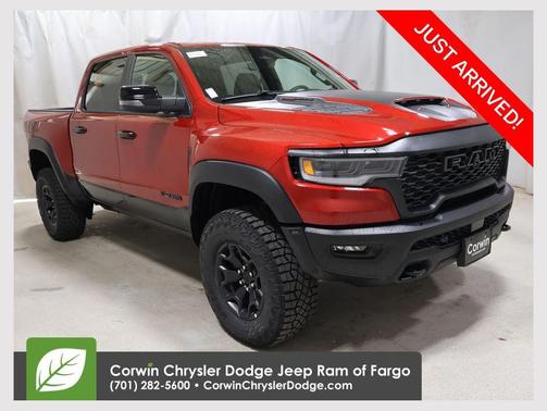 Molten Red Pearlcoat 2026 RAM 1500 RHO Crew Cab 4x4 5'7' Box