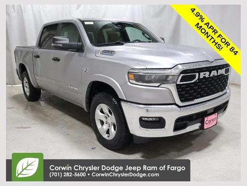 Billet Silver Metallic Clearcoat 2026 RAM 1500 Big Horn/Lone Star