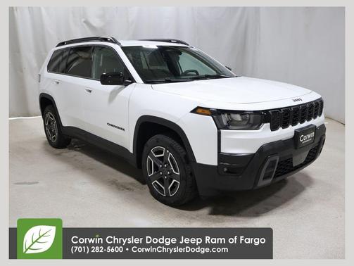 Bright White Clearcoat 2026 Jeep Cherokee Laredo