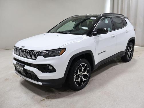 Bright White Clearcoat 2026 Jeep Compass Limited