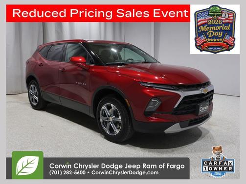 Radiant Red Tintcoat 2025 Chevrolet Blazer 2LT