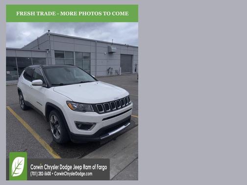 White Clearcoat 2018 Jeep Compass Limited