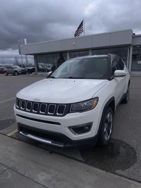 White Clearcoat 2018 Jeep Compass Limited