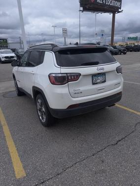 White Clearcoat 2018 Jeep Compass Limited