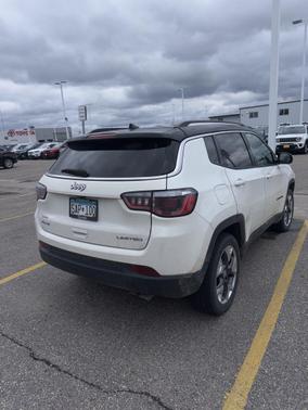 White Clearcoat 2018 Jeep Compass Limited
