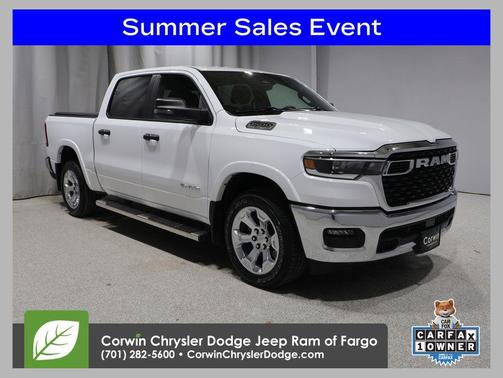 Bright White Clearcoat 2025 RAM 1500 Big Horn/Lone Star