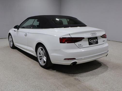 Ibis White/Black Roof 2019 Audi A5 2.0T Premium
