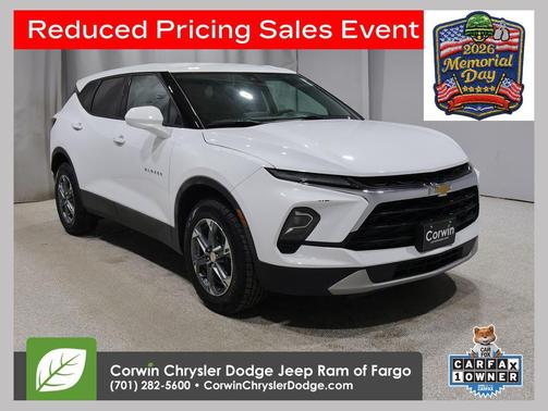 Summit White 2025 Chevrolet Blazer 2LT