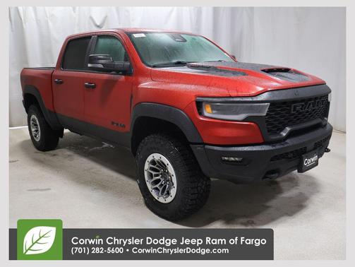 Molten Red Pearlcoat 2026 RAM 1500 RHO Crew Cab 4x4 5'7' Box