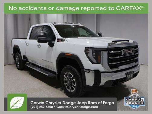 Summit White 2024 GMC Sierra 2500 SLT