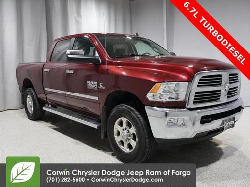 2017 RAM 3500 Big Horn Crew Cab 4x4 6'4' Box