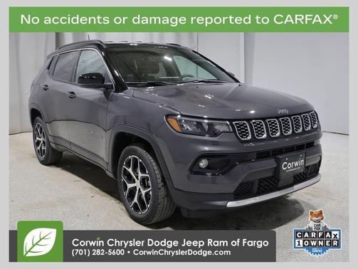 Baltic Gray Metallic Clearcoat 2024 Jeep Compass Limited