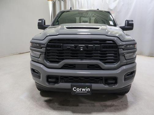 Ceramic Gray Clearcoat 2026 RAM 2500 Black Express Crew Cab 4x4 6'4' Box