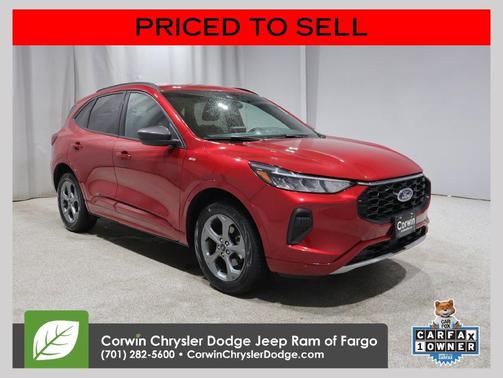 Rapid Red Metallic Tinted Clearcoat 2024 Ford Escape ST-Line