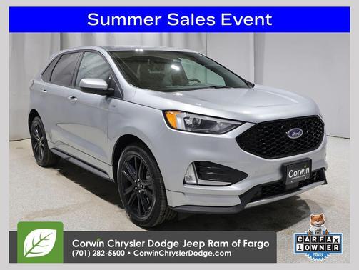ICONIC SILVER 2024 Ford Edge ST Line
