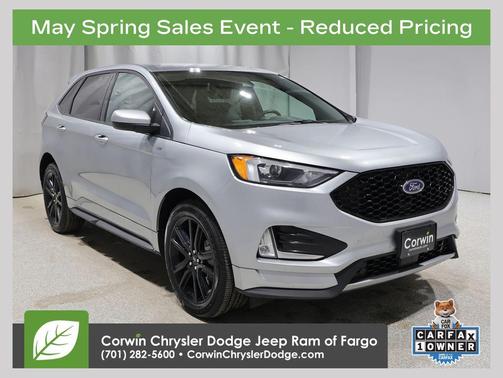 ICONIC SILVER 2024 Ford Edge ST Line