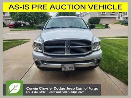 Bright Silver Metallic Clearcoat 2007 Dodge Ram 1500 TRX
