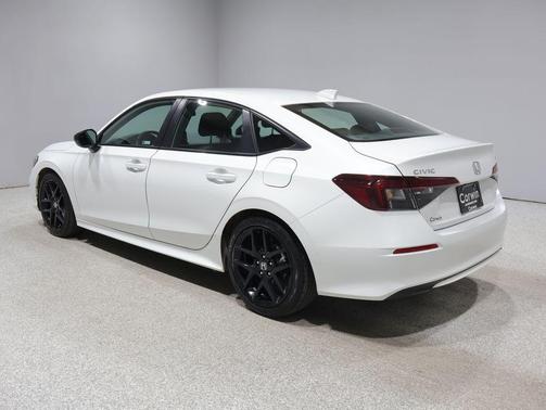 Platinum White Pearl 2025 Honda Civic Sport