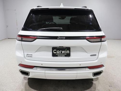 Bright White Clearcoat 2023 Jeep Grand Cherokee Overland