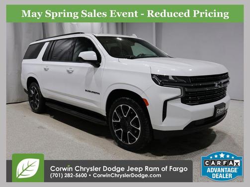 White 2021 Chevrolet Suburban RST