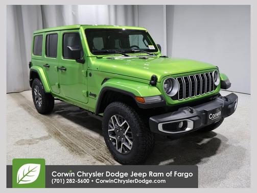 Mojito Clearcoat 2026 Jeep Wrangler 4-Door Sahara 4x4