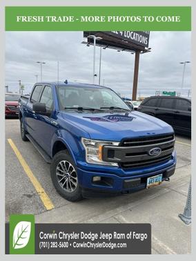 LIGHTNING BLUE 2018 Ford F-150 XLT