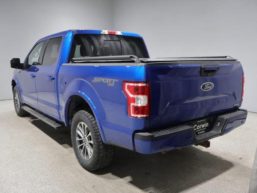 LIGHTNING BLUE 2018 Ford F-150 XLT