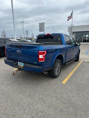 LIGHTNING BLUE 2018 Ford F-150 XLT