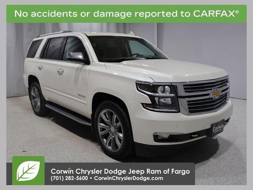 White Diamond Tricoat 2015 Chevrolet Tahoe LTZ