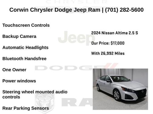 2024 Nissan Altima S FWD