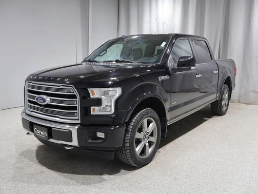 SHADOW BLACK 2017 Ford F-150 Limited