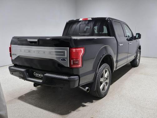 SHADOW BLACK 2017 Ford F-150 Limited