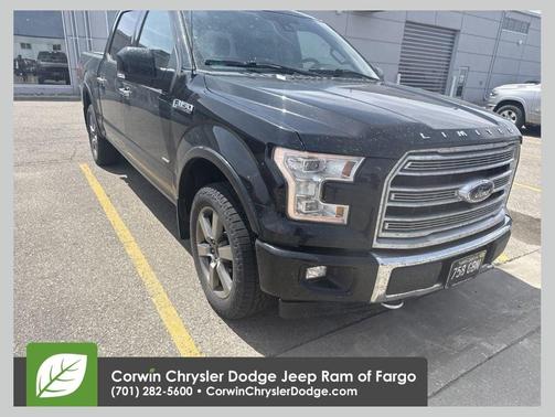 SHADOW BLACK 2017 Ford F-150 Limited