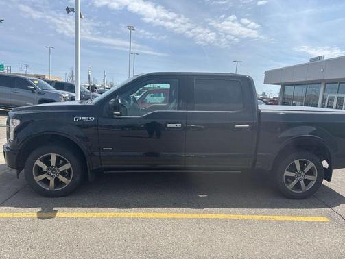 SHADOW BLACK 2017 Ford F-150 Limited
