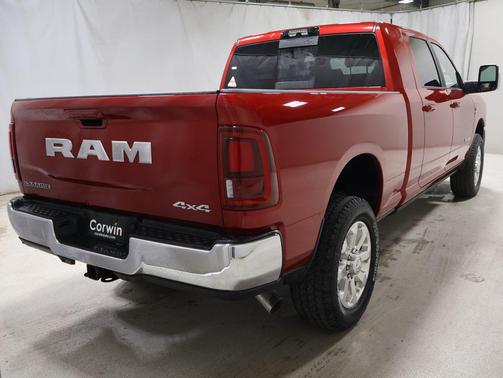 Molten Red Pearlcoat 2026 RAM 2500 Laramie Mega Cab 4x4 6'4' Box