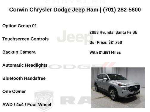 2023 Hyundai SANTA FE SE