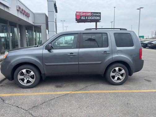 Gray 2012 Honda Pilot EX-L
