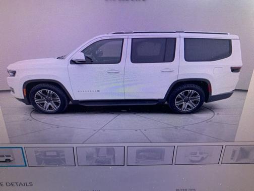 Bright White Clearcoat 2022 Jeep Wagoneer Series III 4x4