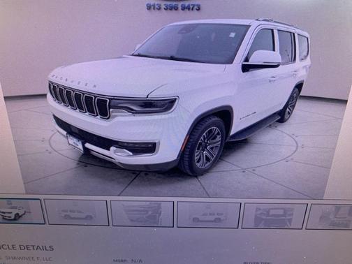 Bright White Clearcoat 2022 Jeep Wagoneer Series III 4x4