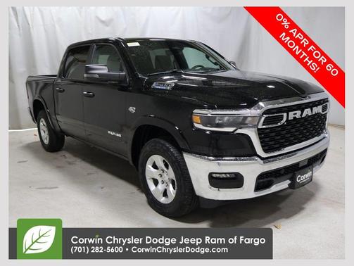 Diamond Black Crystal Pearlcoat 2026 RAM 1500 Big Horn/Lone Star