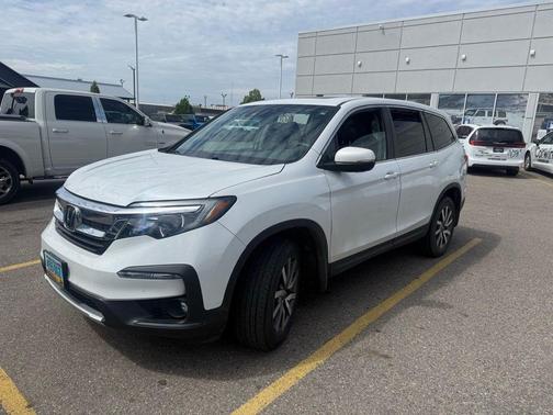 Platinum White Pearl 2021 Honda Pilot AWD EX-L