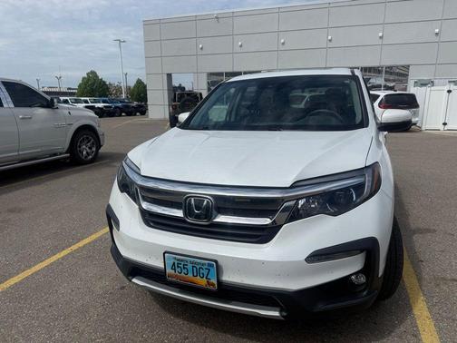 Platinum White Pearl 2021 Honda Pilot AWD EX-L