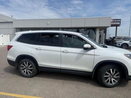Platinum White Pearl 2021 Honda Pilot AWD EX-L
